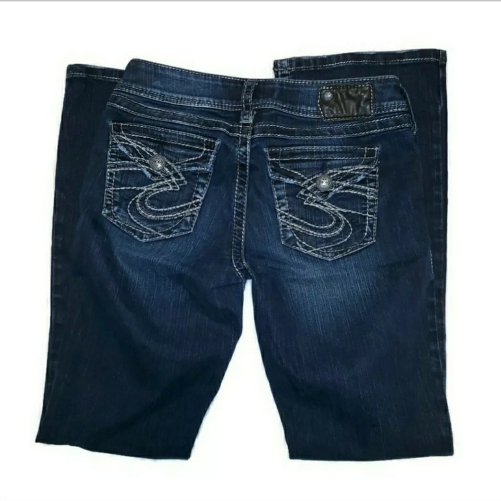 Silver Suki Surplus Women’s Blue Bootcut F…